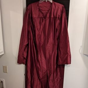 Graduation Gown large maroon